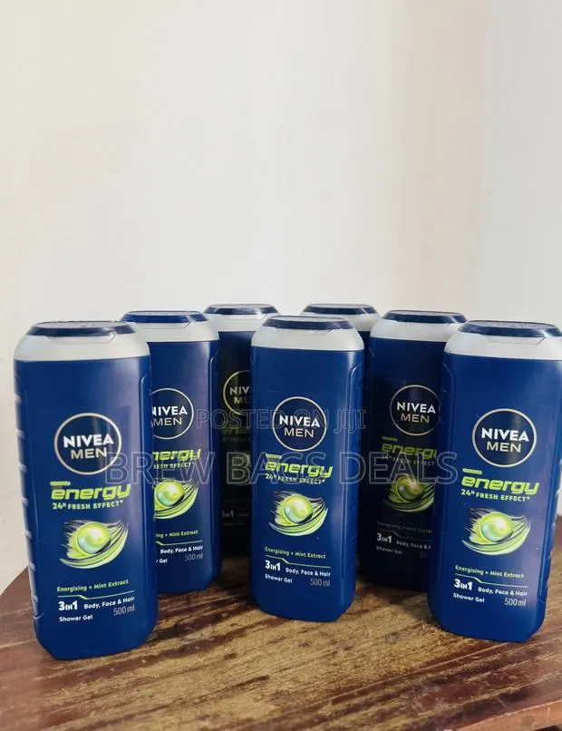 NIVEA MEN Energy 3-in-1 Shower Gel (500ml) From Uk. · Photo 1