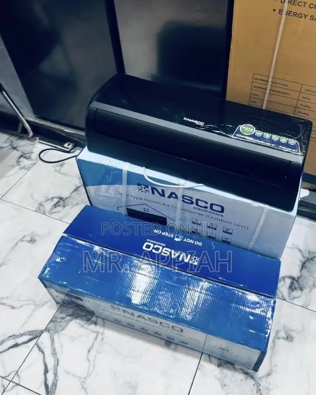 Super Adorable Nasco 1.5hp Air Conditioner(Black) · Photo 1