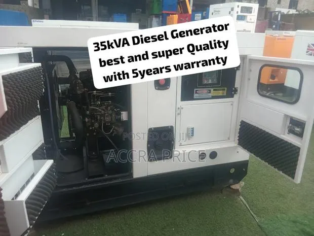Heavy-Duty 35kVA Diesel Genset – Premium Quality Generator · Photo 1