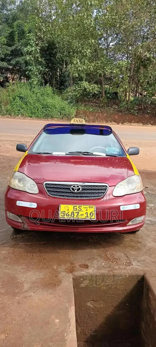Toyota Corolla 1.8 CE 2008 Red · Photo 1