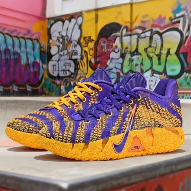 Nike Ja3 “LSU Tigers” PE Basketball Sneakers · Photo 1