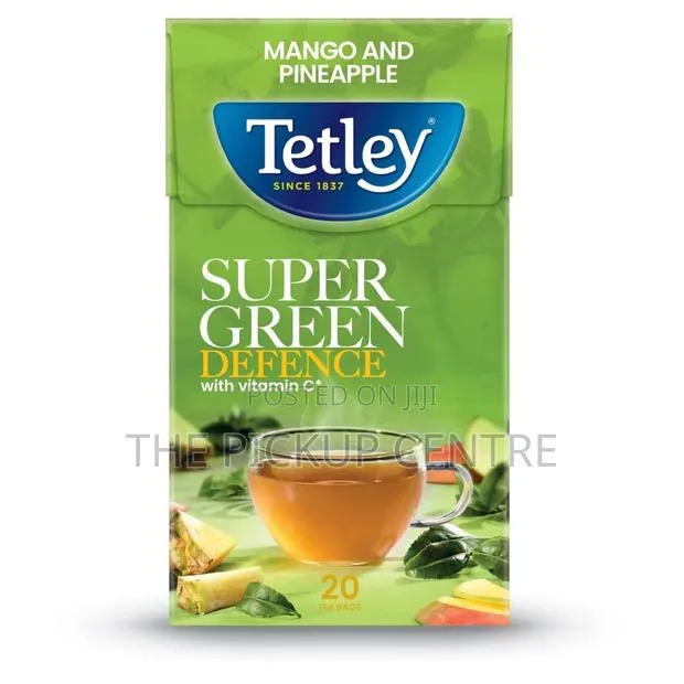 Tetley Super Green Defence Mango and Pineapple 20 Tea Bags · Photo 1