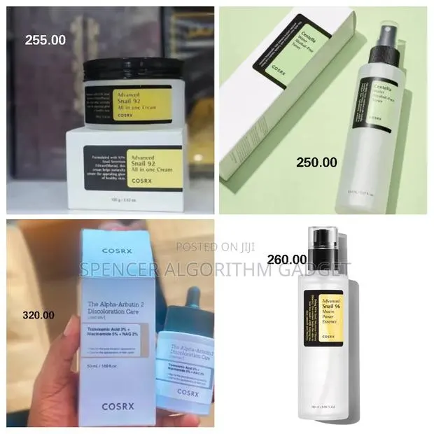 Cosrx Snail Essence/Face Cream/Toner/Alpha Arbutin Serum · Photo 1