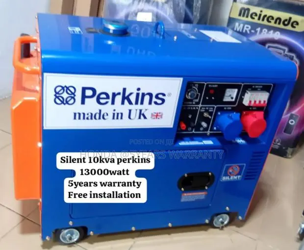 House Equipment Energy Perkins 10kva 13000watt Diesel 3phase · Photo 1