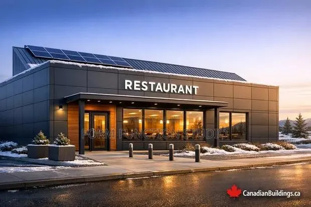 Restaurant Building Plan 10 · Photo 1