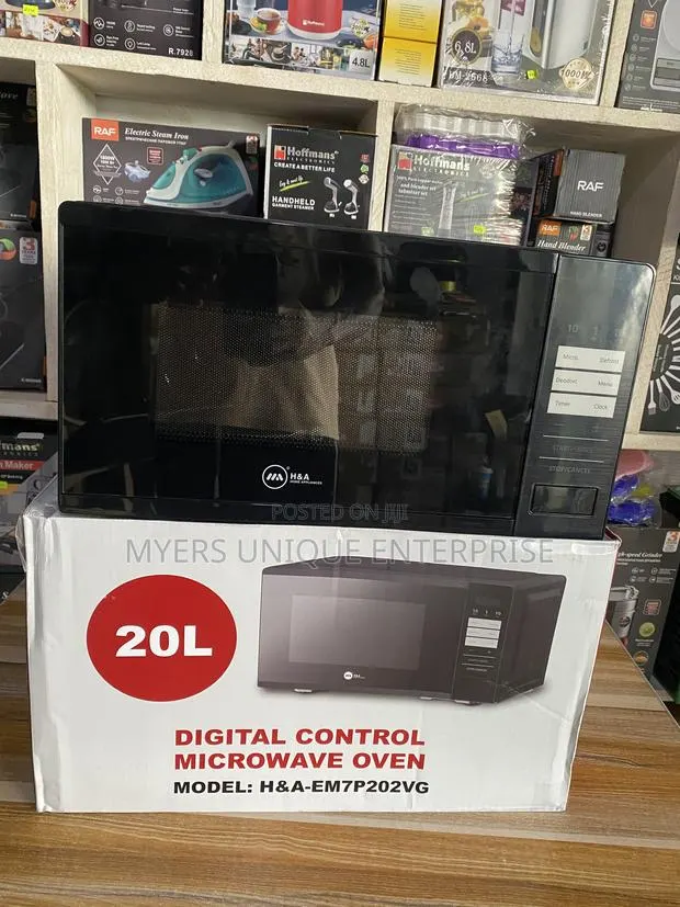 H a Digital Microwave Oven 20L - Fast Heating · Photo 1