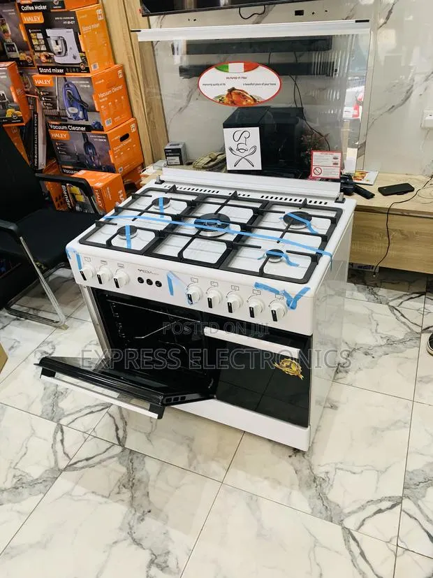 Available Gas Cooker Oven 5burner Oven Rotisserie 60/90 · Photo 1