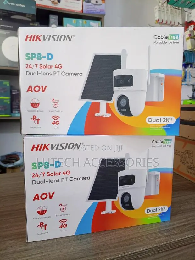 Hikvision AOV 4G Dual Lens PT Solar Camera · Photo 1