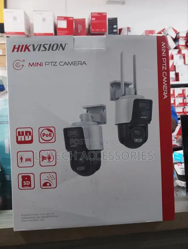 Hikvision Pt Network Camera 4mp,/4x · Photo 1