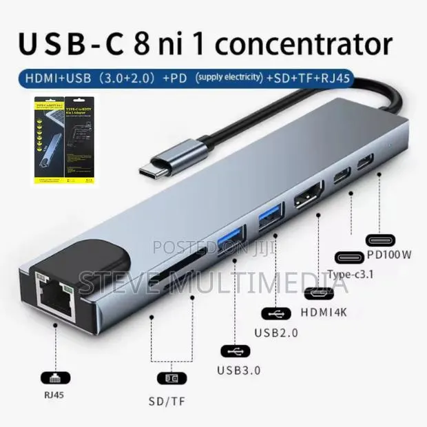 Type C Dondle 8 in 1 · Photo 1