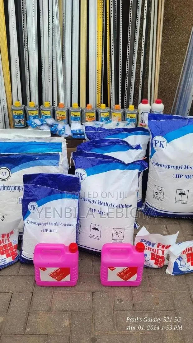TILE CHEMICAL[Tile Adhesive]Cellulose(HP MC)Hdyl.Metl.Celos. · Photo 1