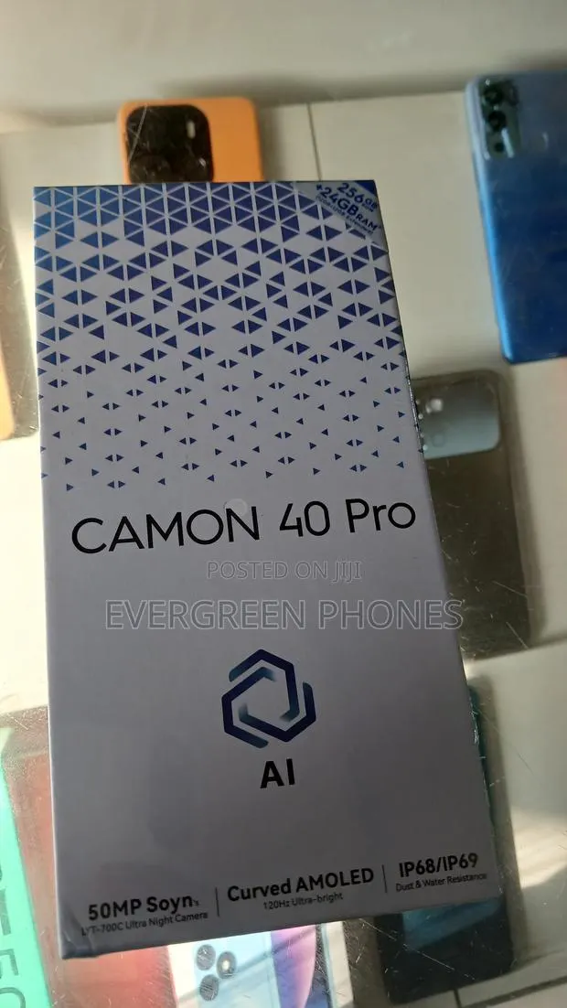 New Tecno Camon 40 Pro 5G 256 GB Rose Gold · Photo 1