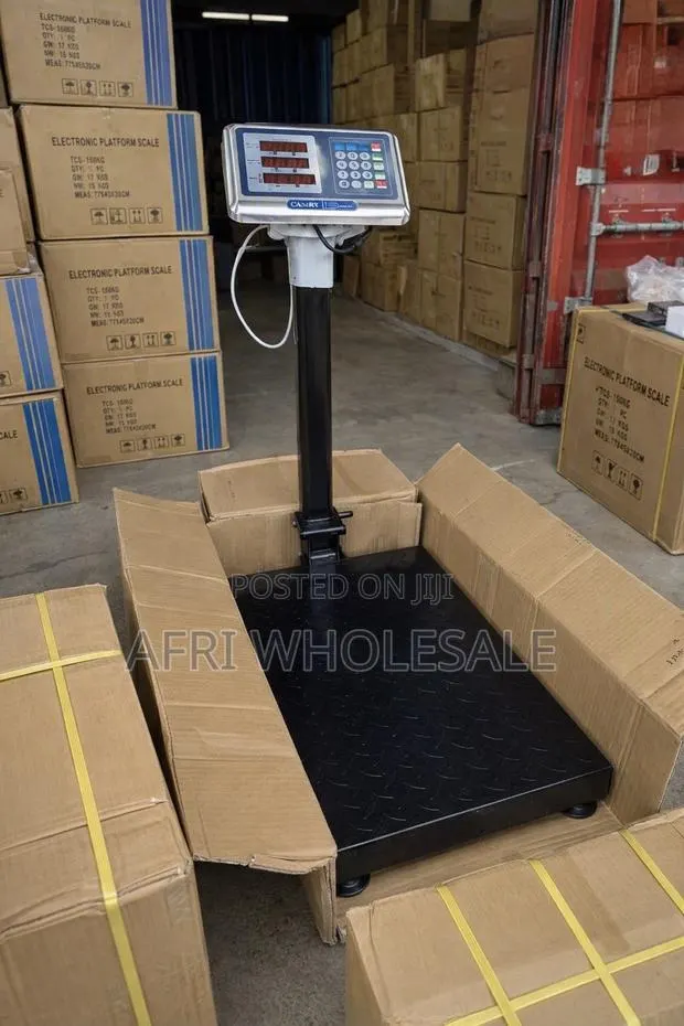 Industrial Weight Weighing Digital Platform Scale Cocoa · Photo 1