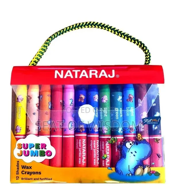 Nataraj Super Jumbo Crayons · Photo 1