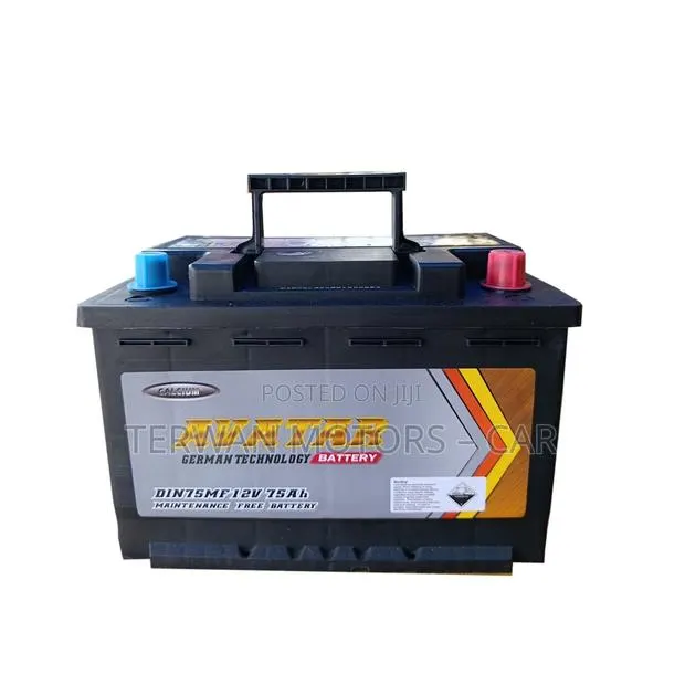 Premium Car Battery (75AH / 15 Plates) – German Technology · Photo 1