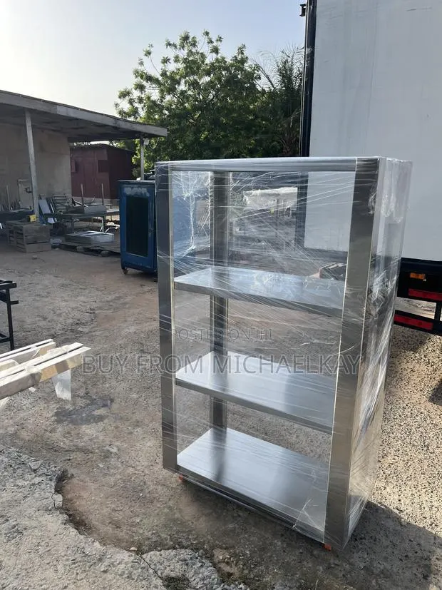 Stainless Standing Shelves · Photo 1