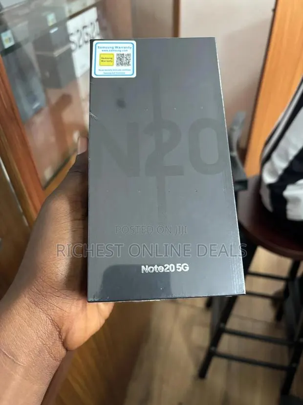 New Samsung Galaxy Note 20 5G 256 GB Black · Photo 1