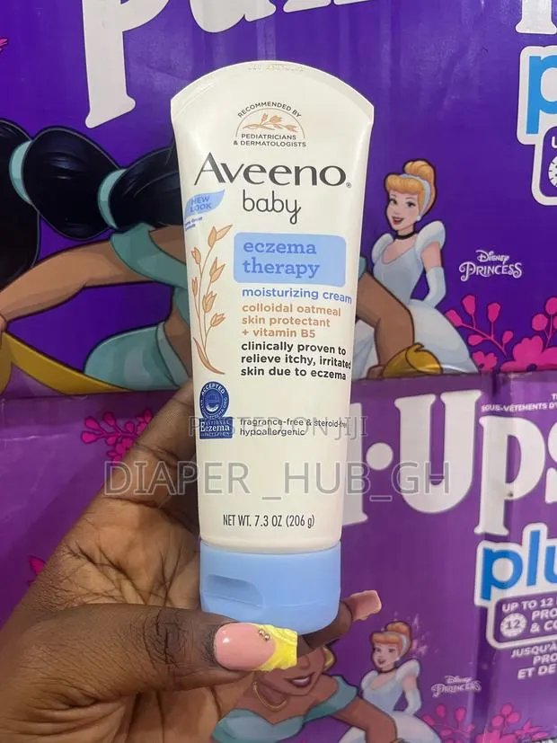 Aveeno Baby Eczema Therapy Moisturizing Cream, Natural Oatmeal · Photo 1