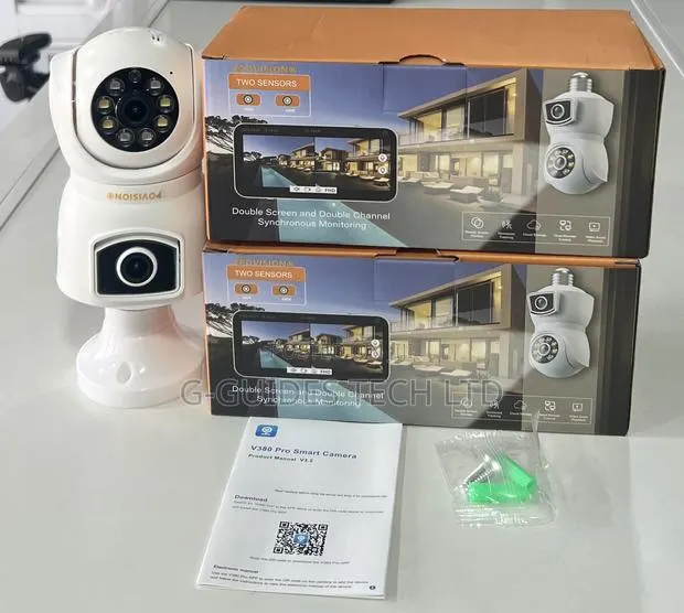 E9 Wifi Smart Bulb Camera Dual Lens V380 Pro · Photo 1
