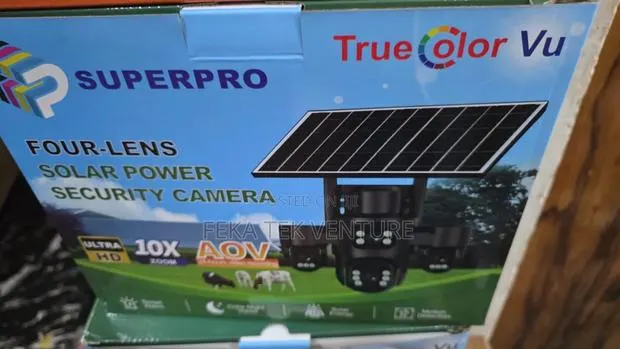 Aov Hieasy 4 Lens Solar Camera 4G Sim CCTV Camera Superpro. · Photo 1