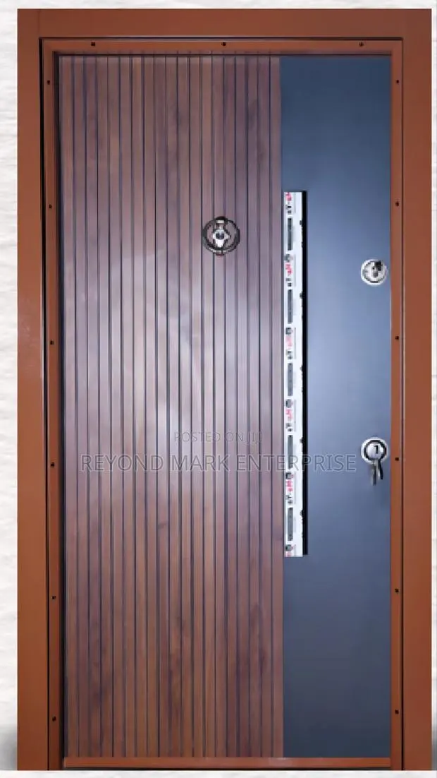 Luxury Security Door, Single, One and a Half · Photo 1