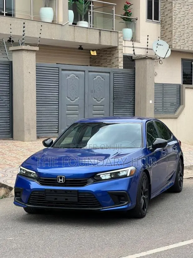 Honda Civic Sport 2022 Blue · Photo 1