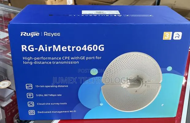 Ruijie Airmetro460g High Performance Cpe With Ge Port 15+ Km Distance · Photo 1