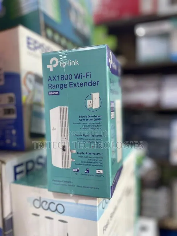 Tp-link Wifi Range Extender Re605x Ax1800 Wifi 6 · Photo 1