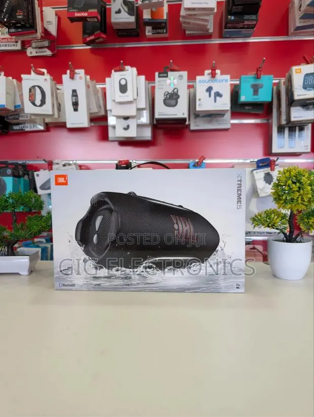 JBL Xtreme 5 Portable Wireless Waterproof Speaker (Black)