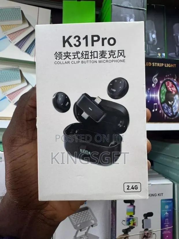 K31 Pro Magnetic Wireless Microphone · Photo 1