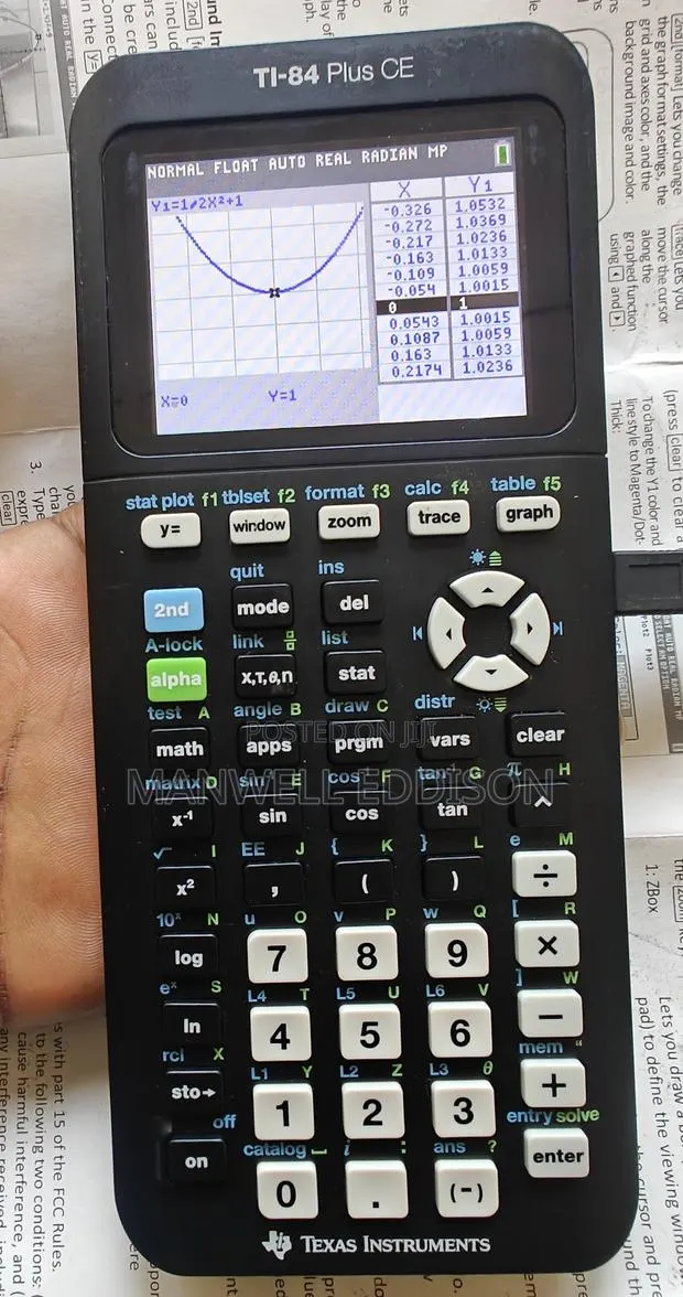 Texas Instrument Calculator (TI 84 Plus CE) · Photo 1