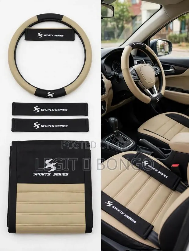 SACKs LACE SEAT COVER - LUXURY FIT for Small Salon Cars · Photo 1