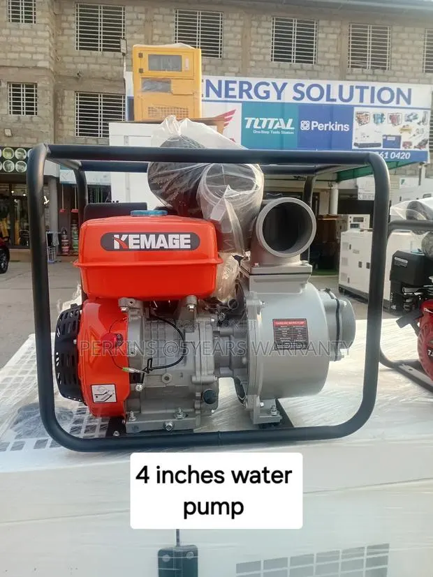 4 Inches 100%High Quality Kemage Pertrol Generator Water Pum · Photo 1