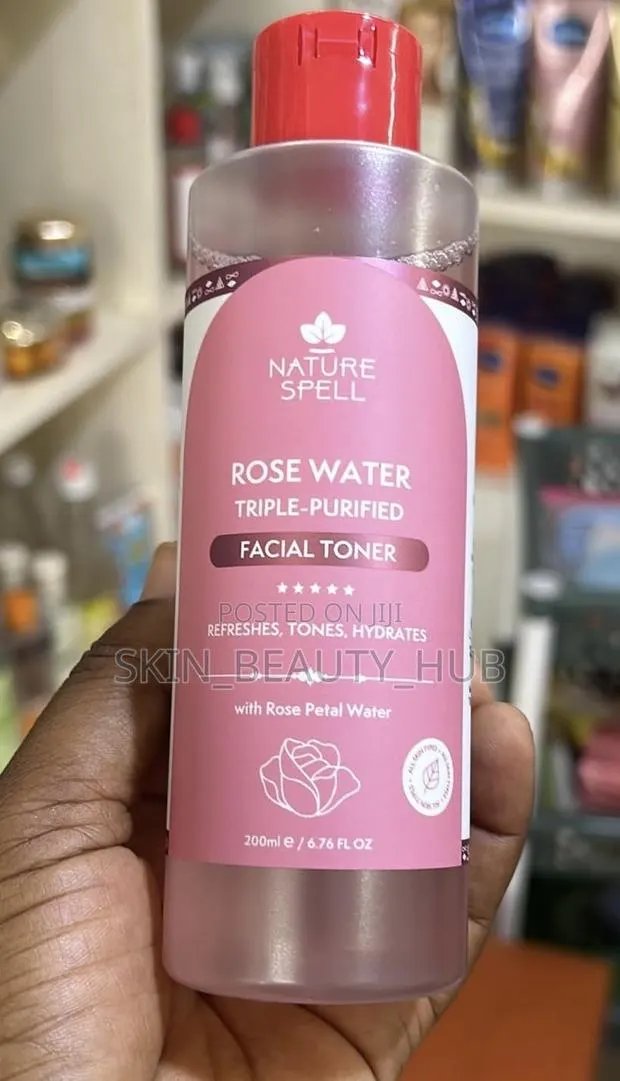 Nature Spell Rose Water Triple-Purified Facial Toner · Photo 1