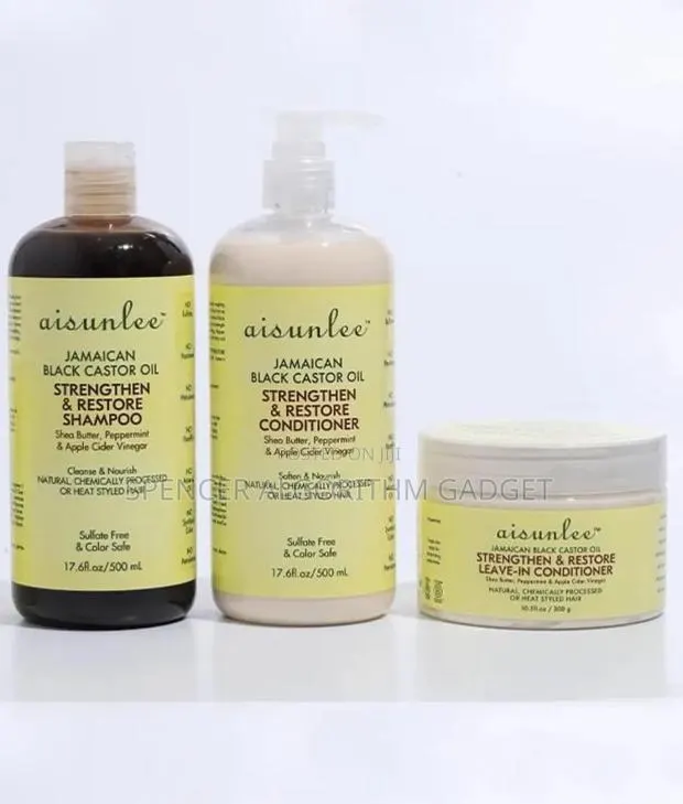 Aisunlee Hair Black Castor Jamaican Oil Hair Set(From Uk) · Photo 1