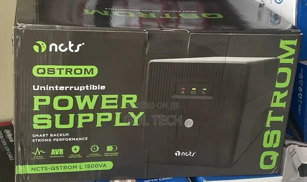 Qstrom Uninterruptible Power Supply - NCTS- Qstrom L 1500va · Photo 1