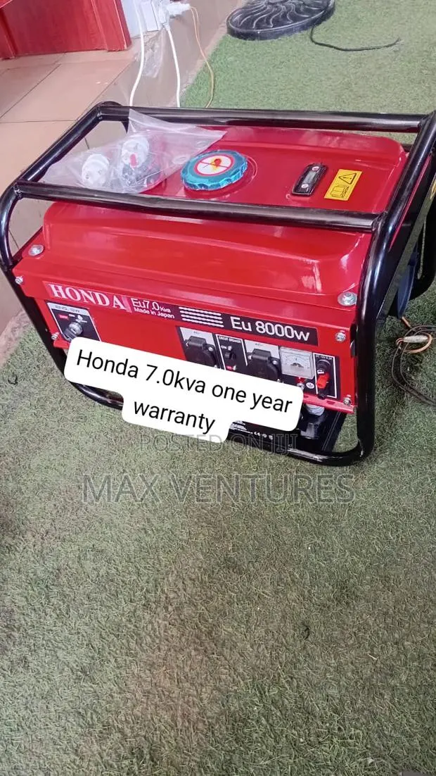 Honda 7.0kva Generator – Home Business Power Solution7.0kva · Photo 1