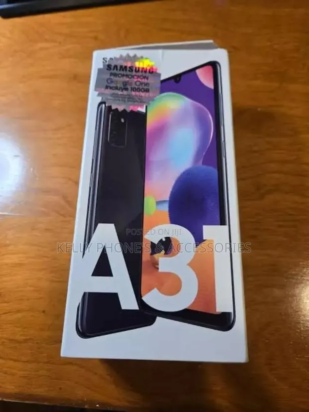 New Samsung Galaxy A31 128 GB Black · Photo 1