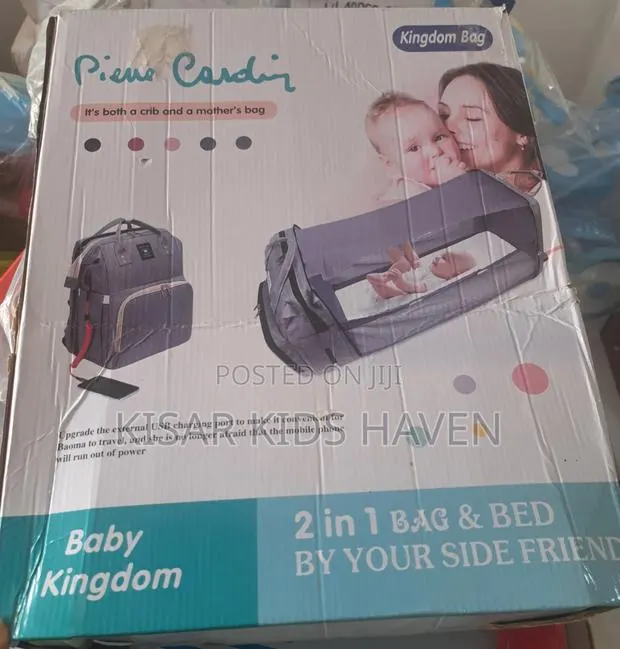 2 in 1 Baby Diaper Bag and Bed · Photo 1
