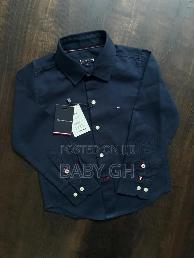 Plain Tommy Hilfiger Shirts for Kids · Photo 1