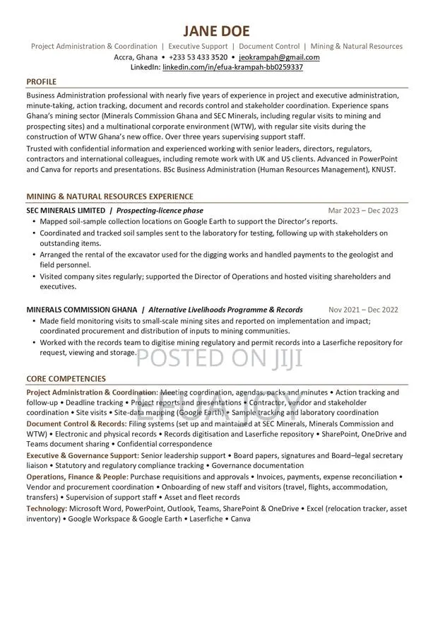 Professional CV Formatting, Cover Letters & Job Documents · Photo 1