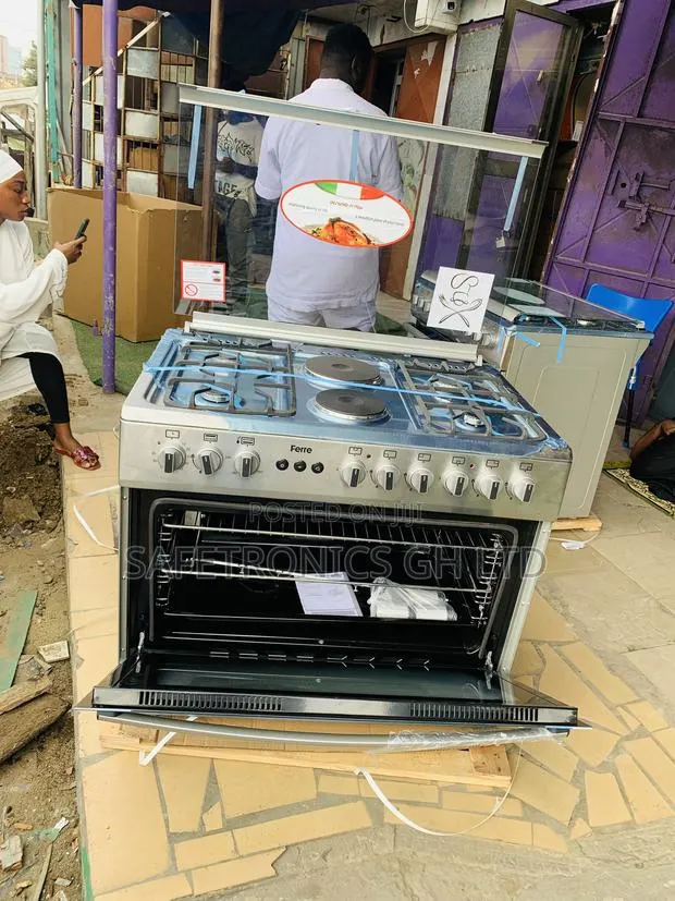 Trust Quality Ferre 90x60cm 4Gas+2Electric Burner Cooker With Oven · Photo 1