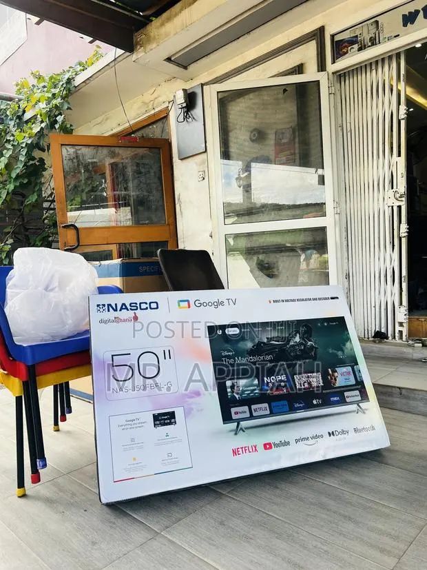 Order Affordable Nasco 50” Uhd Smart Television(Black) · Photo 1