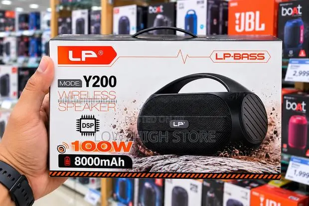 LP-BASS Y200 100W Super Deep Bass Bluetooth Speaker - Low2High · Photo 1