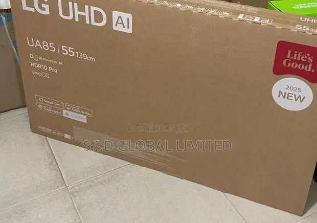Lg 55" Ua85 Voice Controlled Entertainment Smart Tv · Photo 1