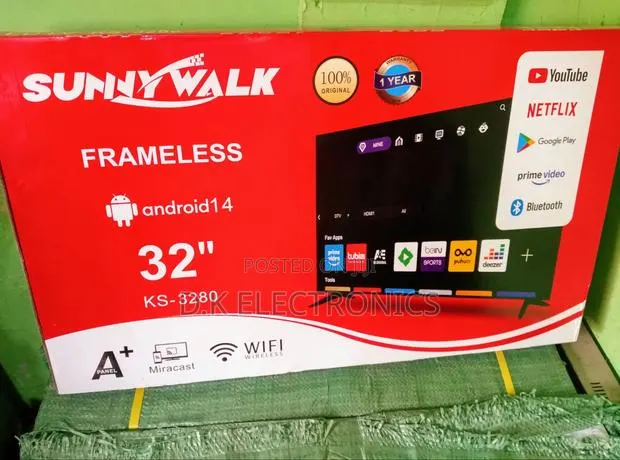 Slim Sunny Walk 32 Inches Android 14 Television · Photo 1