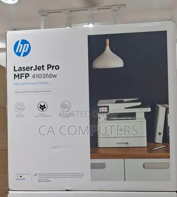 HP Laserjet Pro MFP 4103fdw Printer · Photo 1