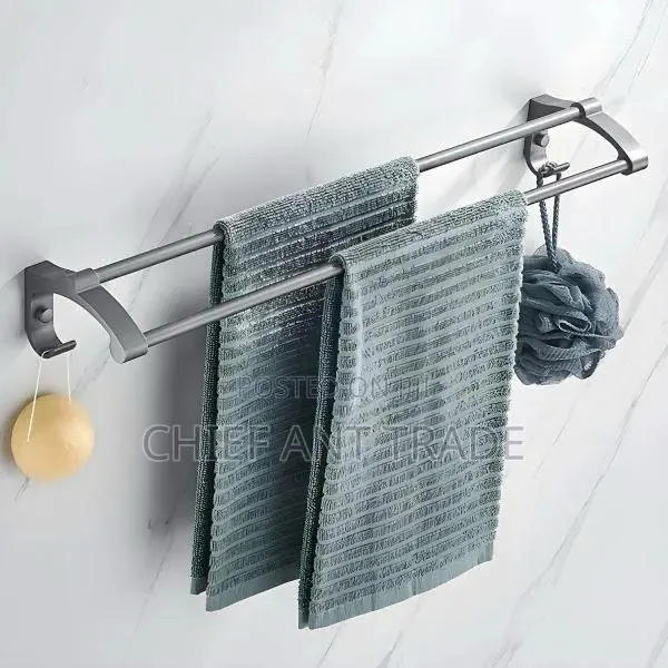 Double Towel Rod Bar Gj602h 60cm · Photo 1