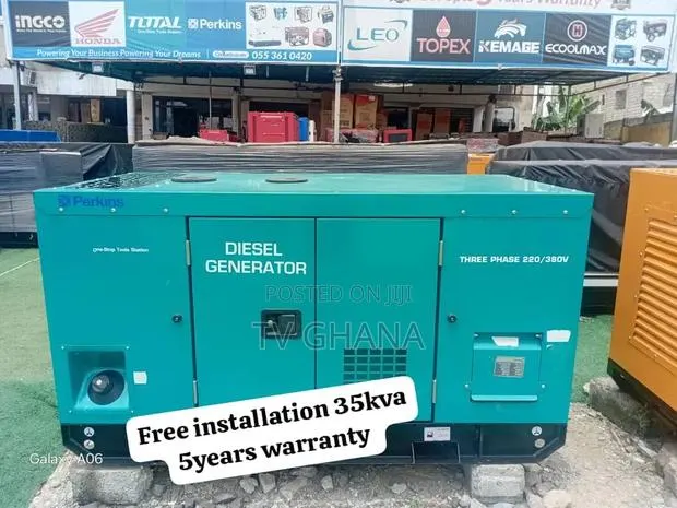 Perkins 35kVA Silent Diesel Generator – Premium Power Solution35kva · Photo 1
