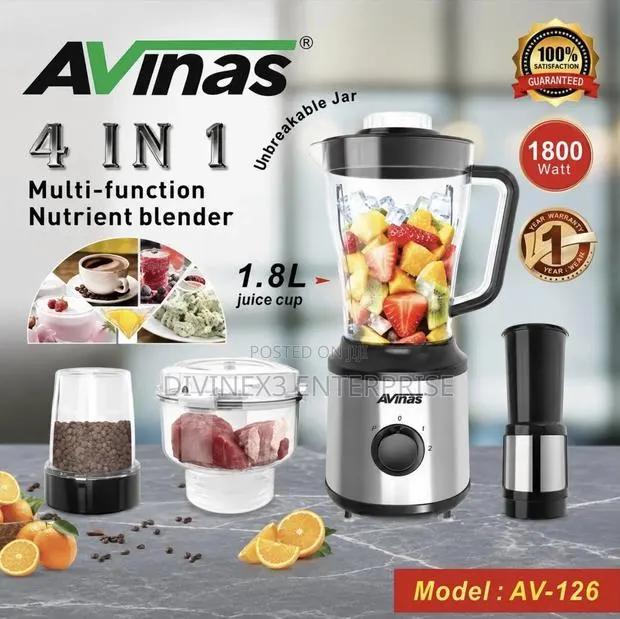 AVinas AV-126 4-in-1 Multi-Function Blender · Photo 1